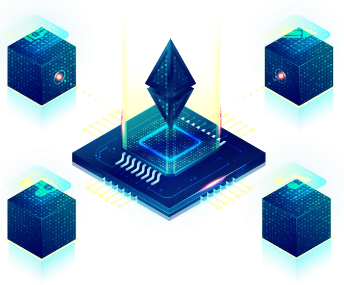 Blockchain Illustration